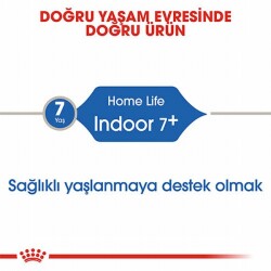 Royal Canin İndoor 7+ Evde Yaşayan Yaşlı Kedi Maması 1,5 Kg - 2