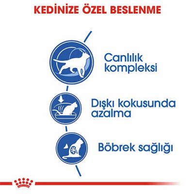 Royal Canin İndoor 7+ Evde Yaşayan Yaşlı Kedi Maması 1,5 Kg - 3