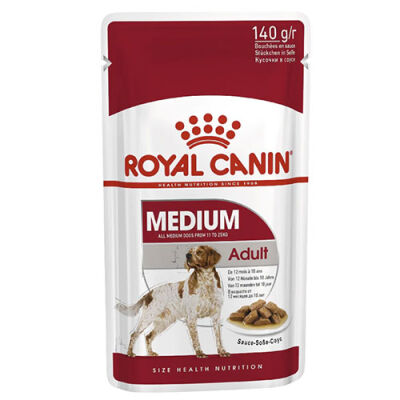 Royal Canin Medium Adult Gravy Yetişkin Köpek Konservesi 140 Gr - 1