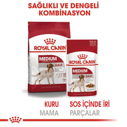 Royal Canin Medium Adult Gravy Yetişkin Köpek Konservesi 140 Gr - 2