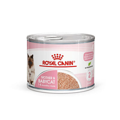 Royal Canin Mother Babycat Pate Yavru Kedi Konservesi 12 Adet 195 Gr - 1