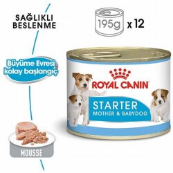 Royal Canin Starter Mother Babydog Yavru Köpek Konservesi 12 Adet 195 Gr - 2