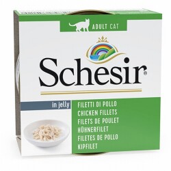 Schesir Tavuklu Jelly Yetişkin Kedi Konservesi 85 Gr - Schesir