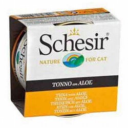 Schesir Ton Balıklı ve Aloe Veralı Jelly Yetişkin Kedi Konservesi 85 Gr - Schesir