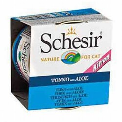 Schesir Ton Balıklı ve Aloe Veralı Yavru Kedi Konservesi 85 Gr - Schesir