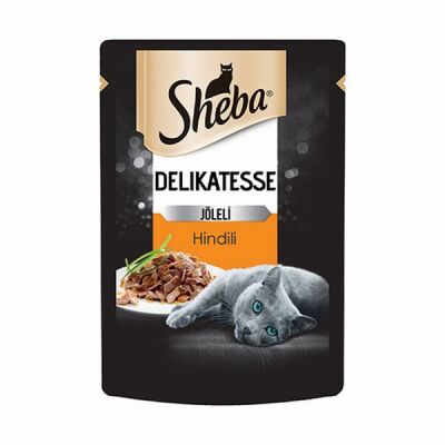 Sheba Pouch Hindili Yetişkin Kedi Konservesi 12 Adet 85 Gr - 1