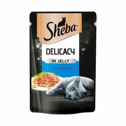 Sheba Pouch Ton Balıklı Yetişkin Kedi Konservesi 12 Adet 85 Gr - Sheba