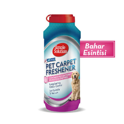 Simple Solution Bahar Kokulu Kedi ve Köpek Koku Giderici Halı Pudrası 500 Gr - 2