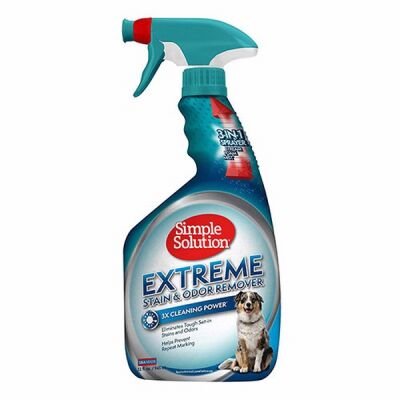 Simple Solution Extreme 3 Kat Etkili Köpek Leke Koku Gidereci Sprey 945 Ml - 1