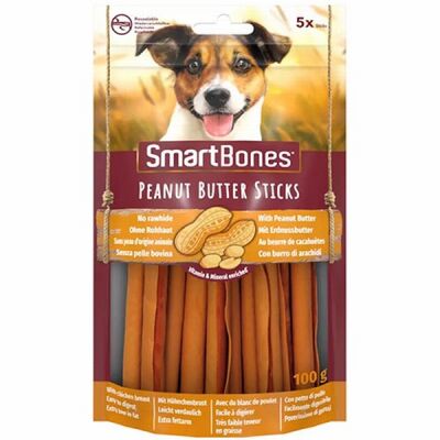 SmartBones Tavuk ve Fıstık Ezmeli Stick Köpek Ödülü 100 Gr - 1