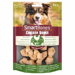 SmartBones Tavuklu Düğüm Köpek Ödül Kemiği Mini 128 Gr - Smart Bones