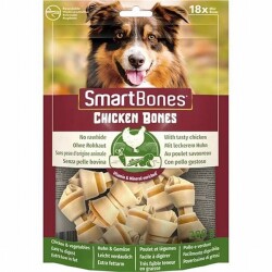 SmartBones Tavuklu Düğüm Köpek Ödül Kemiği Mini 18'li - Smart Bones