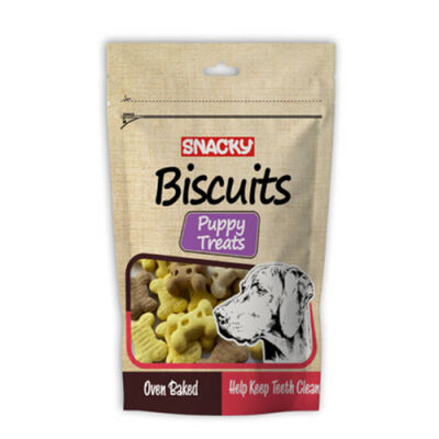 Snacky Biscuits Puppy Treats Yavru Köpek Ödül Bisküvisi 200 gr - 1