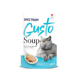 Spectrum Gusto Ton Balıklı ve Balkabaklı Kedi Çorbası 50 Gr - Spectrum