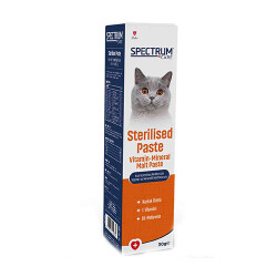 Spectrum Sterilised Paste Vitamin ve Mineralli Malt Kısırlaştırılmış Kedi Macunu 30 Gr - 1