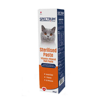 Spectrum Sterilised Paste Vitamin ve Mineralli Malt Kısırlaştırılmış Kedi Macunu 30 Gr - 2