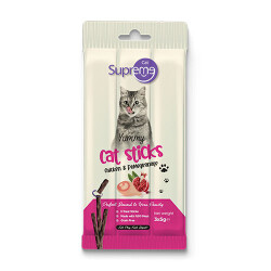 Supreme Cat Sticks Tavuklu ve Narlı Yetişkin Kedi Ödül Çubuğu 3x5 Gr - Supreme