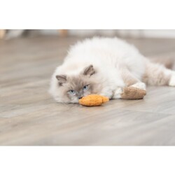 Trixie Kedi Otlu Ayı Peluş Kedi Oyuncağı 8 Cm - 3