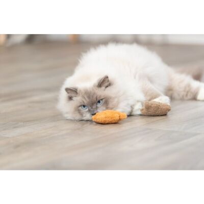 Trixie Kedi Otlu Ayı Peluş Kedi Oyuncağı 8 Cm - 3