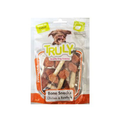 Truly Bone Snacks Chicken Rawhide Tavuklu Kurutulmuş Köpek Ödülü 90 Gr - 1