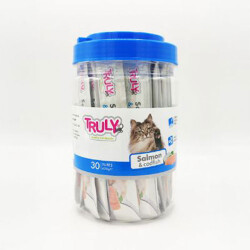 Truly Somonlu ve Morina Balıklı Sıvı Kedi Ödül Maması 14 Gr 30'lu - Truly