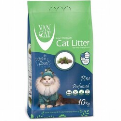 VanCat Çam Kokulu İnce Taneli Kedi Kumu 2x10 Kg - VanCat