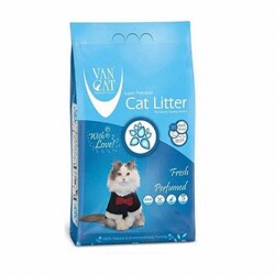 VanCat Fresh Parfüm Kokulu İnce Taneli Kedi Kumu 10 Kg - VanCat