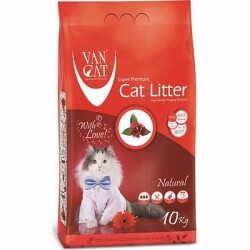 VanCat Natürel Cat Litter Kokusuz İnce Taneli Kedi Kumu 2x10 Kg - VanCat