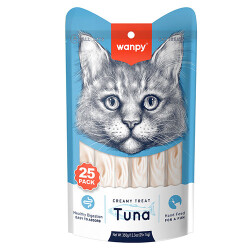 Wanpy Ton Balıklı Krema Kedi Ödülü 25x14 Gr - Wanpy