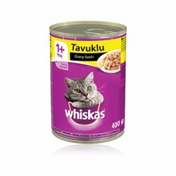 Whiskas Gravy Soslu Tavuklu Yetişkin Kedi Konservesi 400 Gr - Whiskas