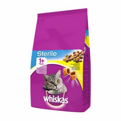 Whiskas Tavuklu Kısırlaştırılmış Kedi Maması 1,4 Kg - 1