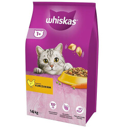 Whiskas Tavuklu ve Sebzeli Yetişkin Kedi Maması 14 Kg - Whiskas